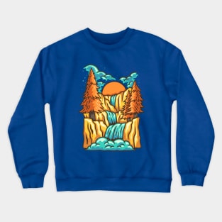 Nature Illustration Crewneck Sweatshirt